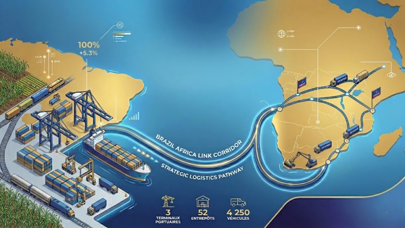 DP World lance un corridor logistique stratégique entre le Brésil et l’Afrique