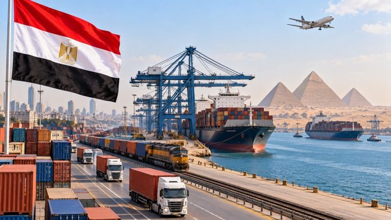 Égypte : huit corridors logistiques pour renforcer les connexions avec les marchés africains